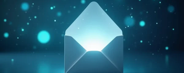 Illustration symbolique de la résiliation d'un contrat d'assurance via une lettre recommandée électronique